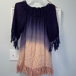 Blu Pepper tunic.  Size L